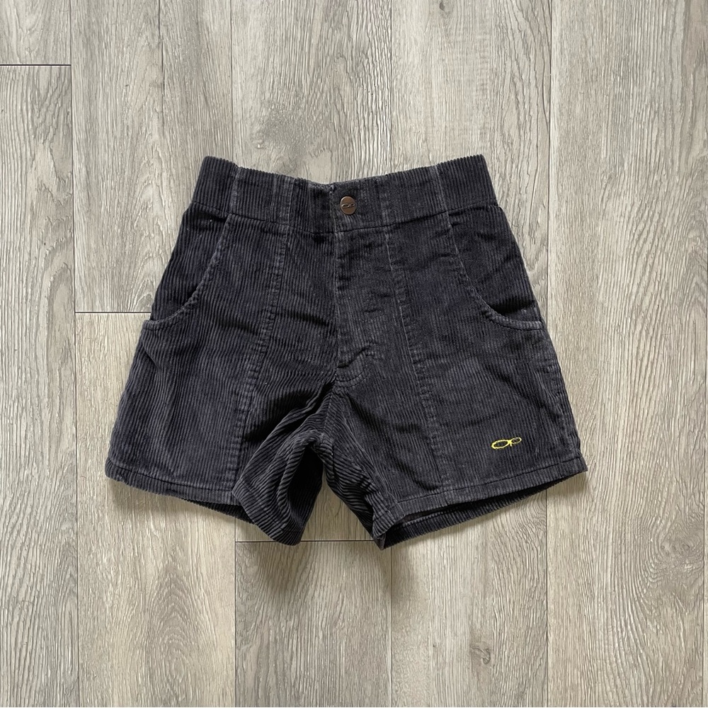 Vintage 90s OP brown corduroy shorts Size 26"